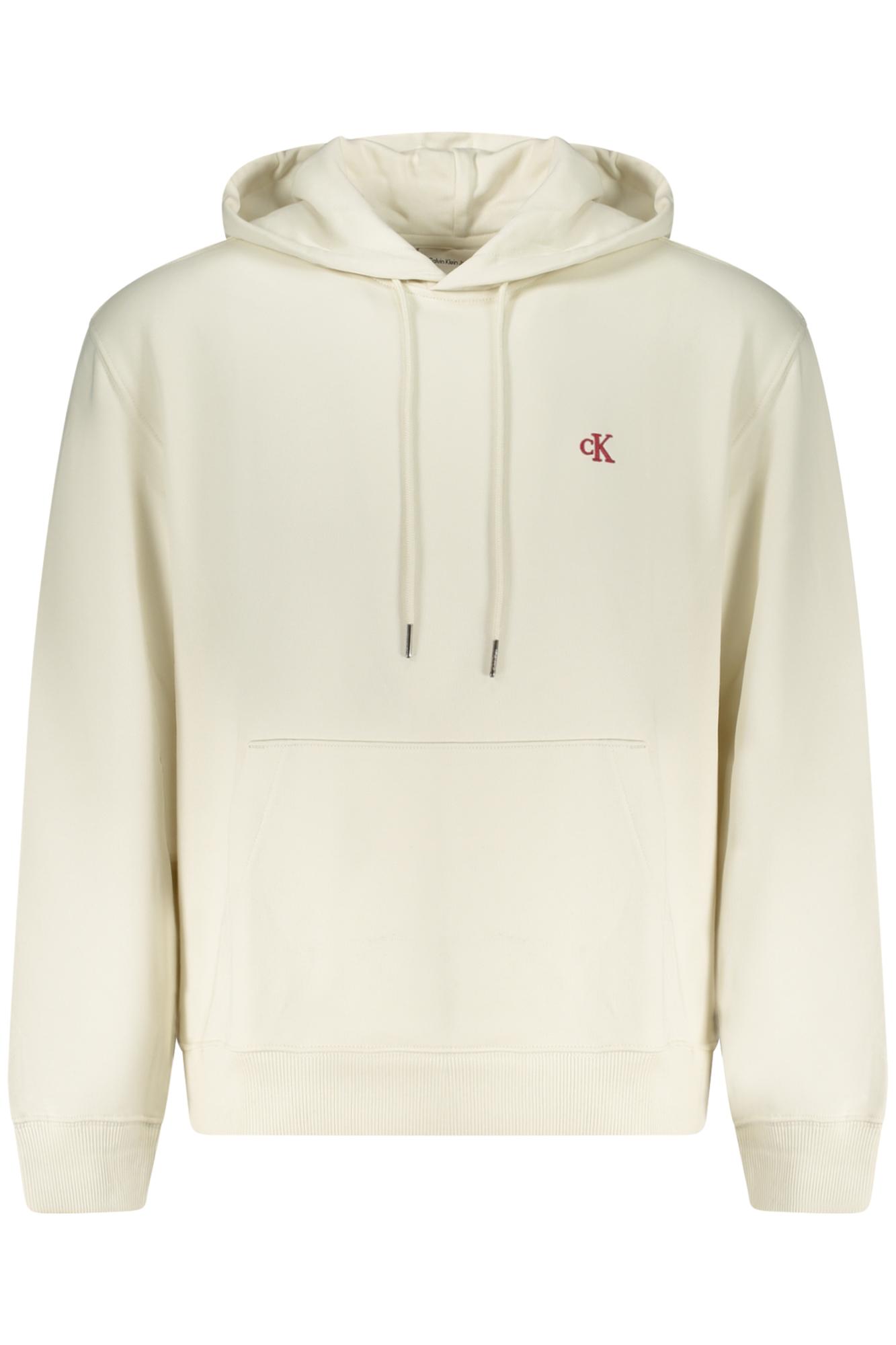 Joom Calvin Klein Herren Weiß Sweatshirt Hoodie 100% Cotton White Cm