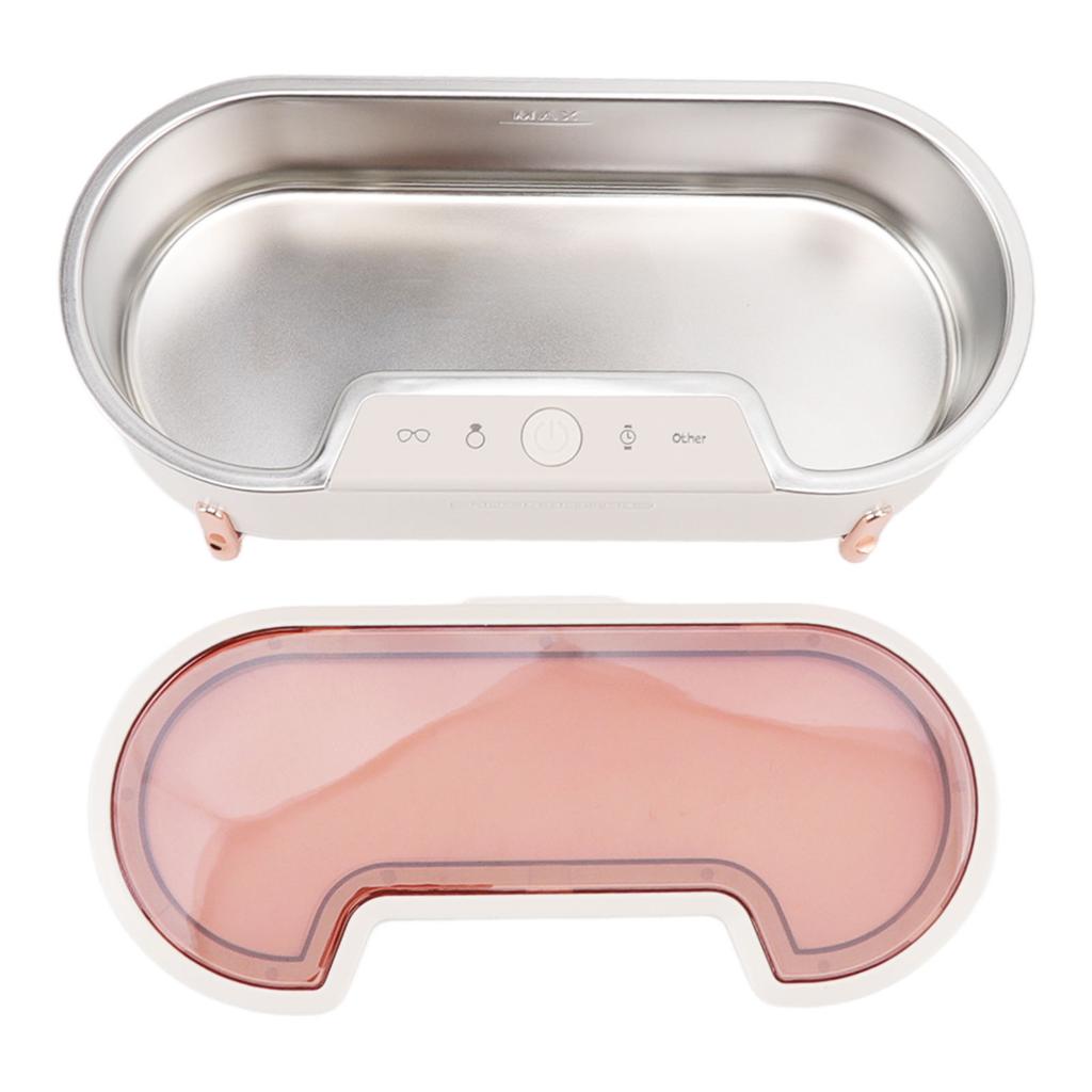 40kHz Ultrasound Jewelry Cleaner 4 Cleaning Modes Ultrasound Cleaner Device for Eyeglasses Watches