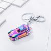 Šviečiantis cinko lydinio automobilio raktų pakabukas vyrams ir moterims kūrybiška dovana poros raktų pakabuko pakabukas Korėja mielas raktų žiedas stalo dekoracija