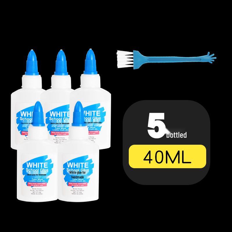 Barnsäker Handgjord Vit Latexlim för DIY & Träarbete, Stor Hink