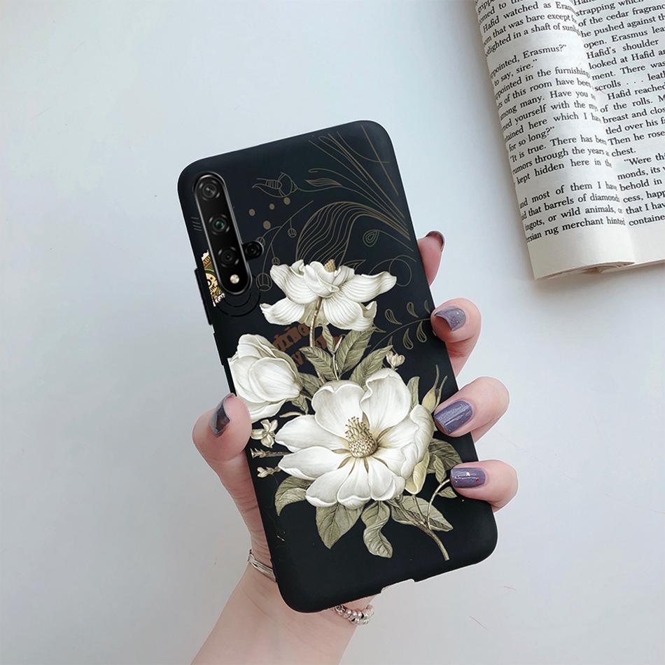 For Honor 20 Case Cartoons Love Heart TPU Funda For Huawei Honor 20 Pro Lite YAL-L21 YAL-L41 20S MAR-LX1H Back Cover Phone Case