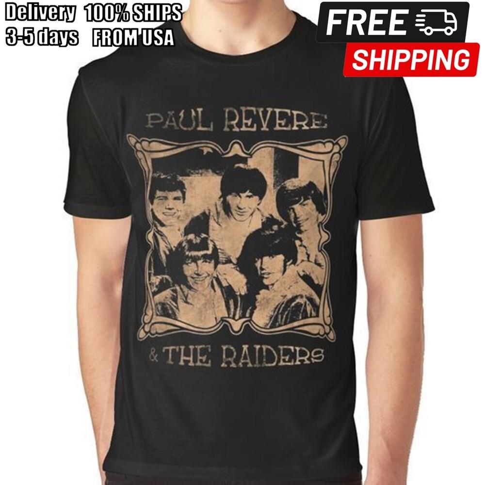 Vintage Paul Revere & the Raiders T-Shirt Mark Lindsay Paul Revere Just Like Me Unisex T-Shirt M