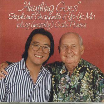 

CD GRAPPELLI, YOYOMA - Anything Goes CSCR8011 CBS SONY Japan Classical Used