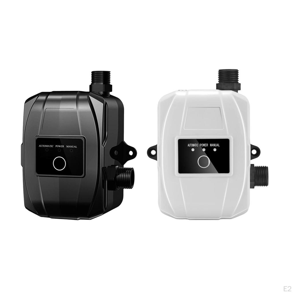 Water Pressure Booster Pump Pressurizing for Shower Heater Boost White