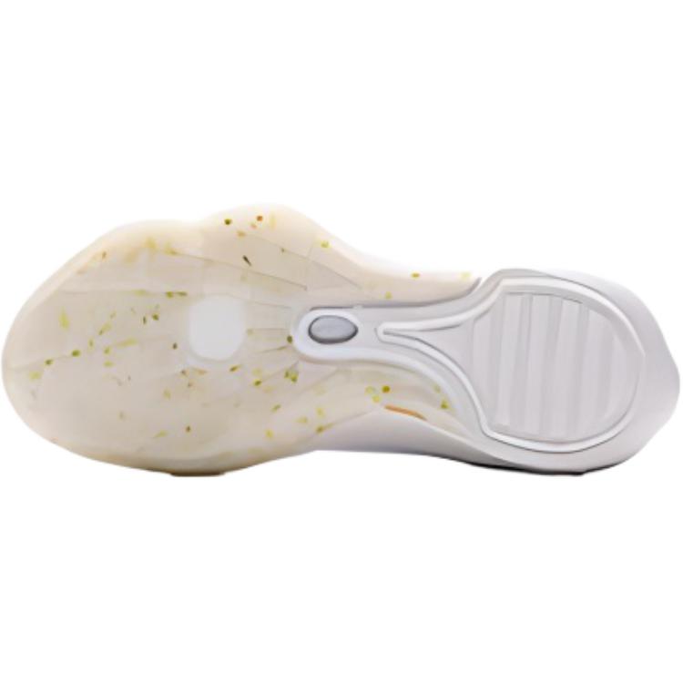 Li Ning Kids Basketball Fashion Trend Non-Slip Wear-Resistant Low-Top Basketball Shoes Men Sneaker Apricot-White YKBV070-7