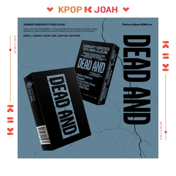 Xdinary Heroes [DEAD AND] 8th Mini Album (Platform NEMO Ver.)