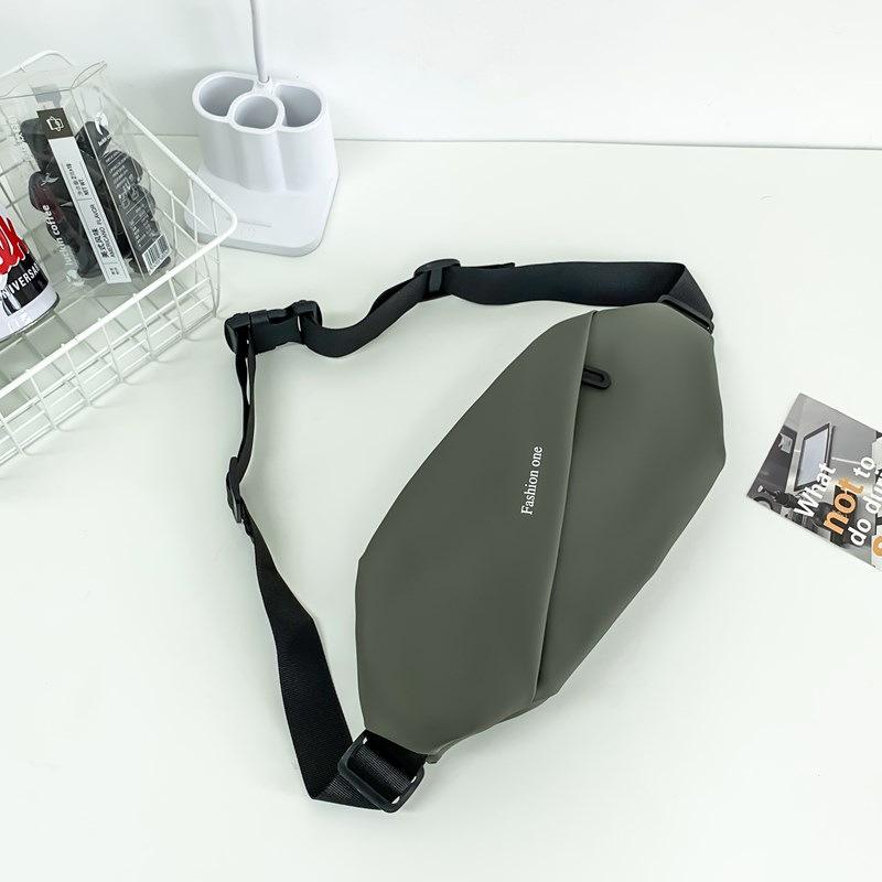 

Нагрудная сумка Мужская Ins Спортивная Мужская Наплечная сумка Досуг Мальчиковые карманы Мода Мобильный телефон Мужская Перекидная.