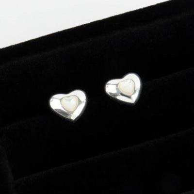 Women's Silver Petite Stud Earrings