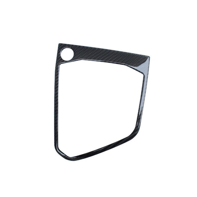 Central Console Gear Shift Trim For Volkswagen Tiguan 17-2021 Real Carbon Fiber