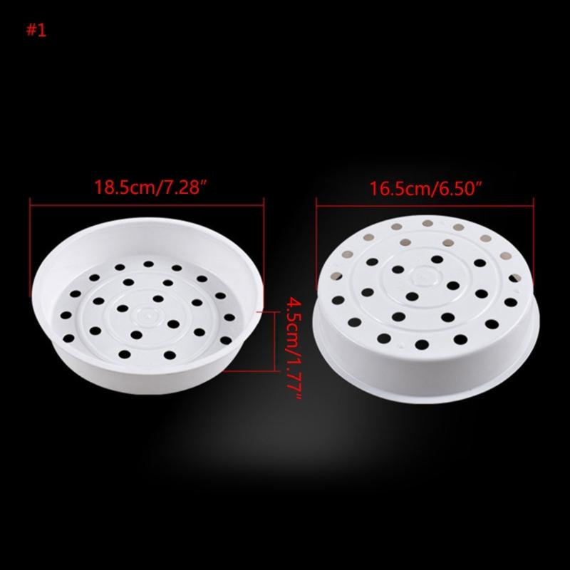 Food Grade Plastic Steaming Rack High Quality Steamer Basket Cooking Cookware Accessories For Rice Cooker Warmer Ivory