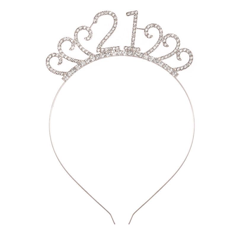 New Birthday Crown Headband - European & American Style for 1st Birthday Party