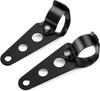 Suporte de Farol foefen, Compatível com 33mm-42mm, Aço Inoxidável, Ângulo Ajustável,