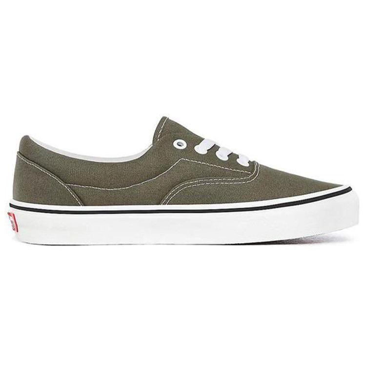 Vans Era Grape Leaf Baskets Unisexe Vert Vrai Blanc VN0A4U390FI