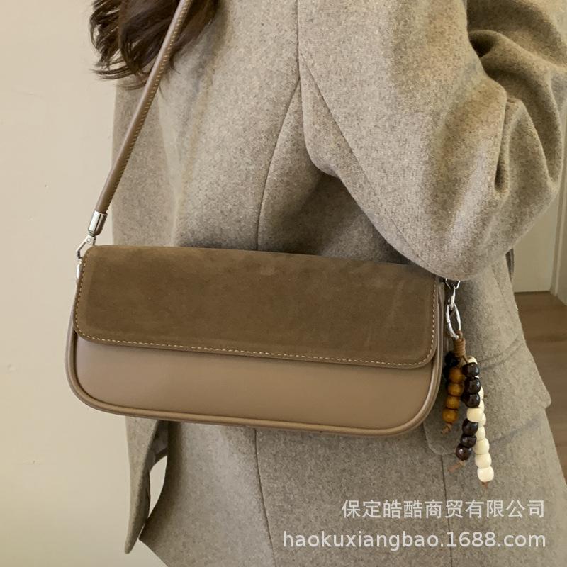 Underarm bag women's 2025 new popular autumn and winter high-end retro shoulder bag daily commuting versatile women's bag