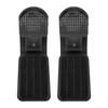 2pcs Slant Board Calf Stretcher Ankle Foot Incline Board for Stretching Tight Calves Plantar Fasciitis Black