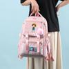 2Pcs/set Anime One Piece Large Capacity Handbag for Teenager Student Children Girl Boy Back To School Washable Versatile Crossbody Shoulder Bag