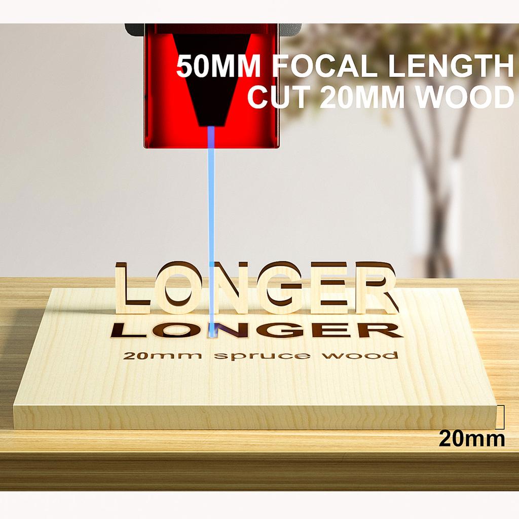 LONGER Ray5 10W Laser Engraver with Engraving Area 400x400mm 3.5   Touchscreen 32 bit Motherboard Support App WIFI USB