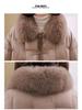 Women's Winter 2024 Plus Size Fur Collar Duck Down Coat - Fashionable, Loose, and Warm