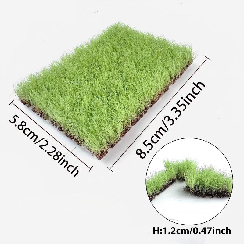 12mm Miniature Grass Clusters Hand-Tearable Model Grass For Diorama Sand Table Model Building Scene Layout DIY Craft Supplies