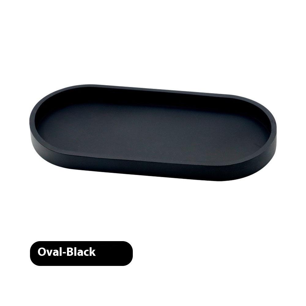 Elegant Silicone Dresser for Toiletries, Perfume and Jewelry Display with Artistic Patterns, Bathroom Decor and Accessories