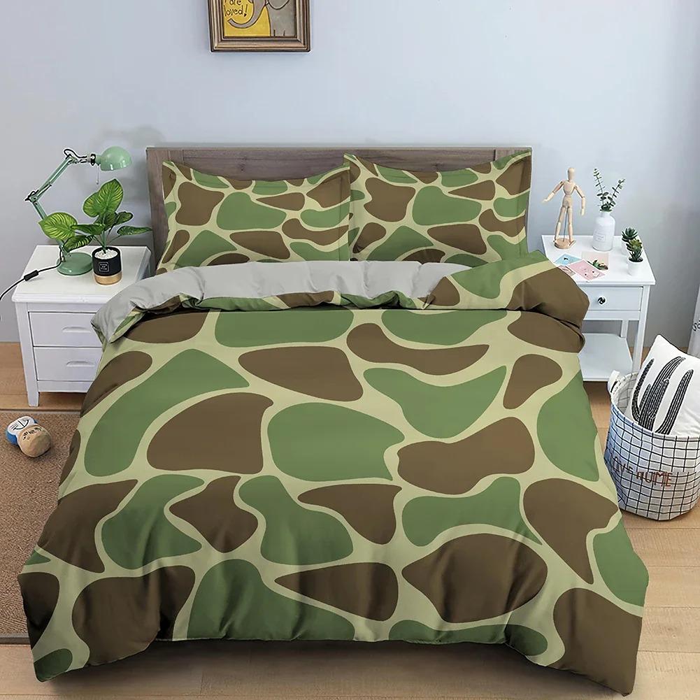 Colorful Spots Print Bedding Set Polyester Duvet Cover With Pillowcase Adults Kids Quilt Cover With Zipper Closure Multiple Size