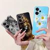 For Oppo Realme 14 14T 5G Case RMX5075 RMX5078 Popular Love Heart Shockproof Soft Silicone Cover For Realme14 Realme14T 5G Pouch