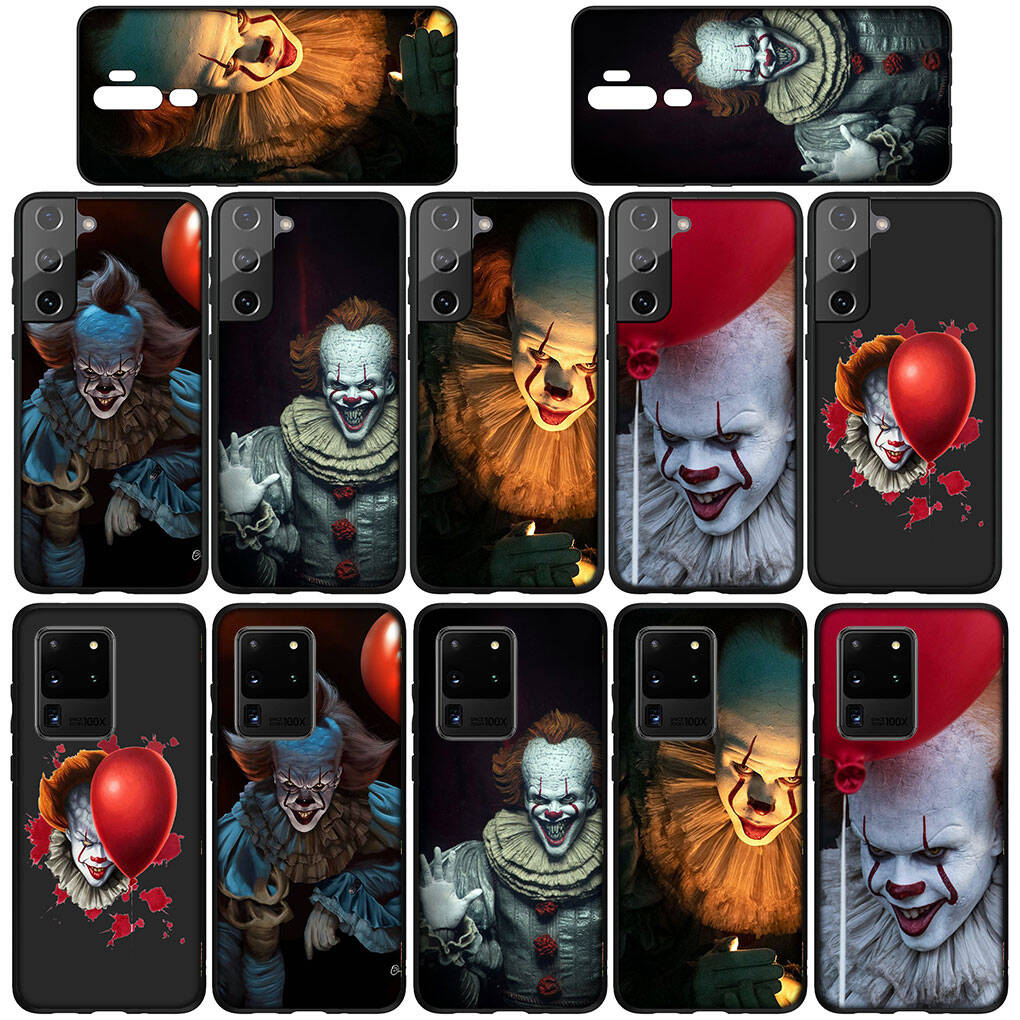 For Samsung Galaxy S25 S24 S23 S22 S20 S21 Ultra FE Plus A17 A37 A57 A56 A55 A06 A16 A15 A36 A26 A35 A05 A25 A54 A34 S10 Phone Case Pennywise It Cover