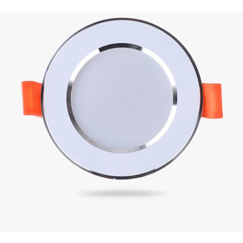 Recessed Led Downlight Ultra Thin Silver White Golden Led Ceiling Lamp 3W 5W 9W LED Spot Light Lighting For Living Room Bedroom