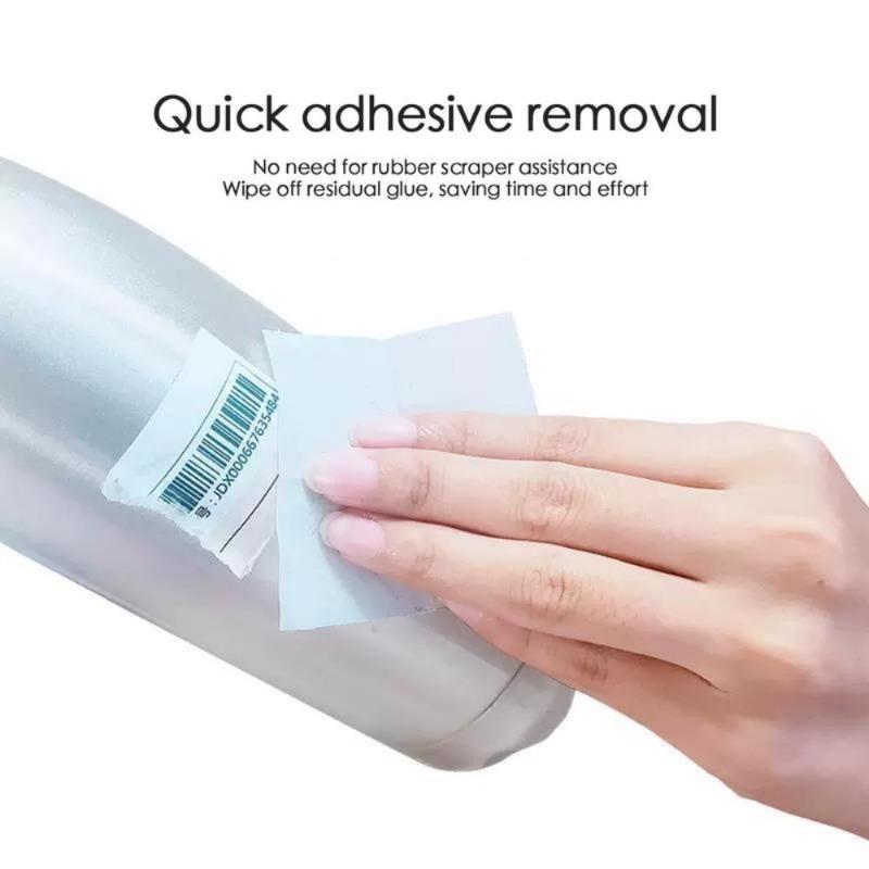 One-Time Tape Removal Wet Wipes - Suitable for Double-Sided Tape, Foam Glue, Easily Remove Adhesive Marks On the Surface