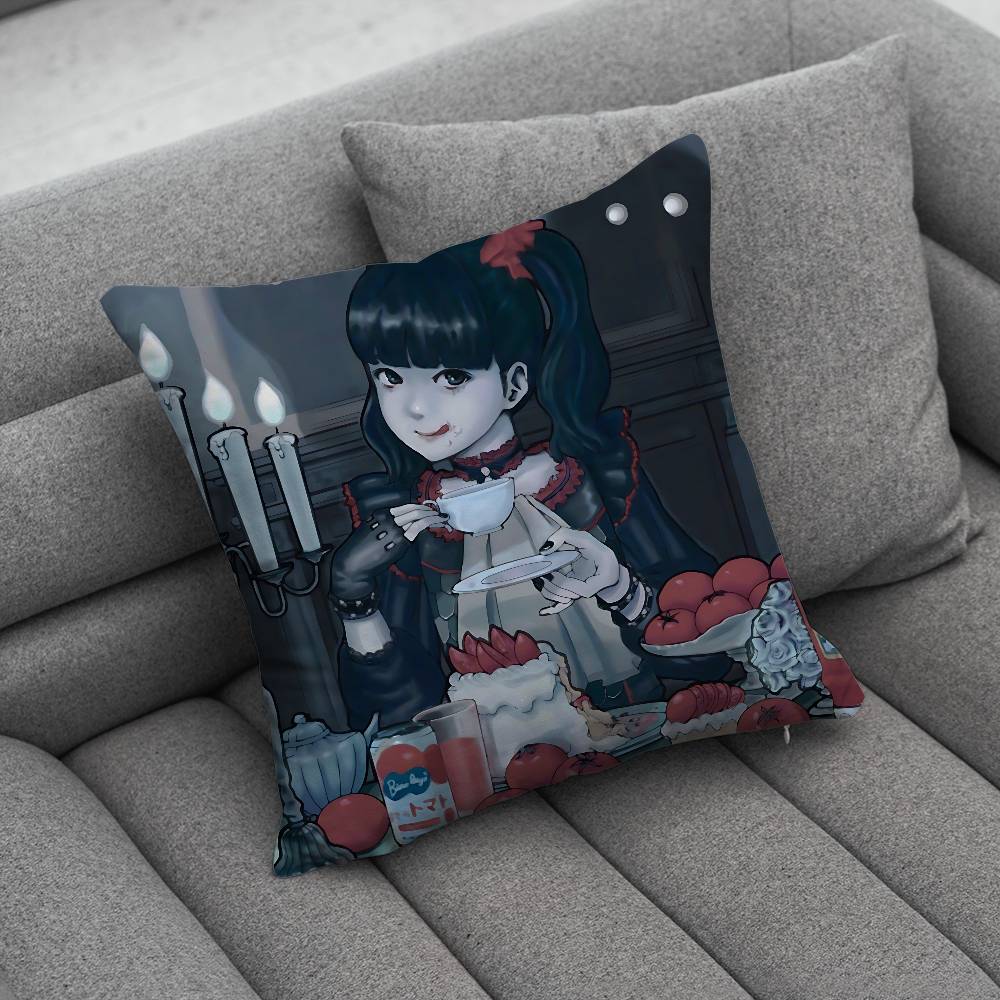 BBabymetal Metal Forth Pin Pillow Case Pillowcase Home Sofa Cushions Car Cushions Pillowcover Office Pillowshell Pillow