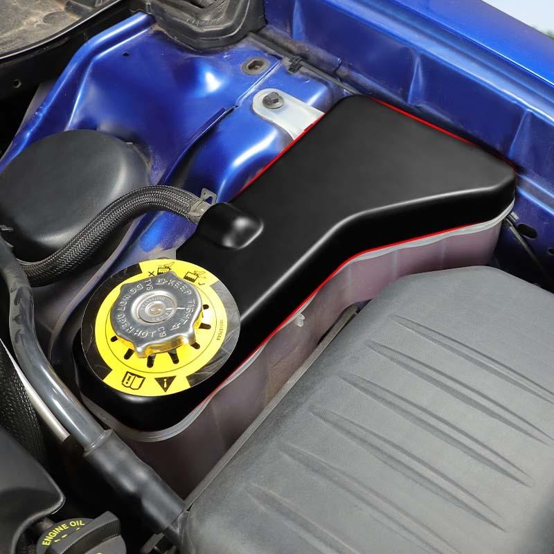 Car Coolant Pot Cover Decoration Stickers Fit For Dodge Charger 2011 Up,  For Dodge Challenger  For 300C 2011 Up ABS Interior Accessories