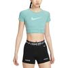 Pro Women's Dri FIT Short Sleeve Cropped Graphic Top HV3674-017
