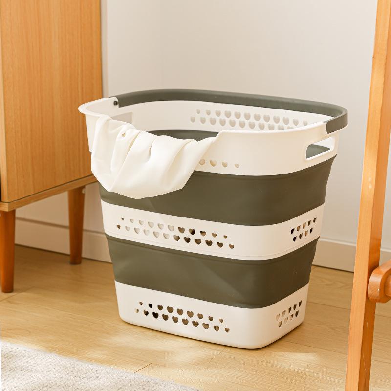 Foldable Laundry Hamper Large Capacity Basket for Dirty Clothes Storage