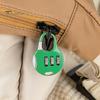 Combination Lock 3 Digit Padlock User-Friendly Compact Design Portable Multipurpose Resettable Travel Suitcase Password Lock