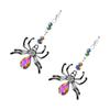 Creepy Spider Women Earrings Unique Halloween Accessory Durable Alloy Crafted For Themed Events And Gift Giving