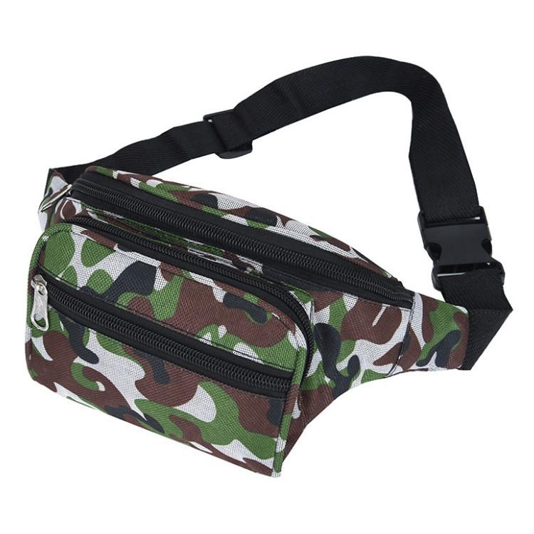 Mini uomo donna outdoor multifunzionale marsupio telefono portamonete borsa impermeabile pettorale