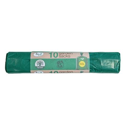 Tidyz Plastic Garden Tidy Bag (Pack of 10)