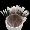 50Pcs  Disposable Lip Brush Lash Extension Brushes Mascara Applicator Lipstick Wands Set Cosmetic Plastic Makeup Tools