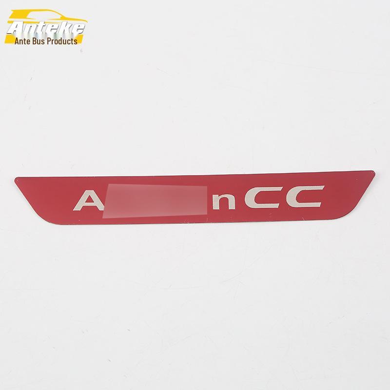 18 CC Rear Guard Plate Stainless Steel Trunk Protector for Tailgate