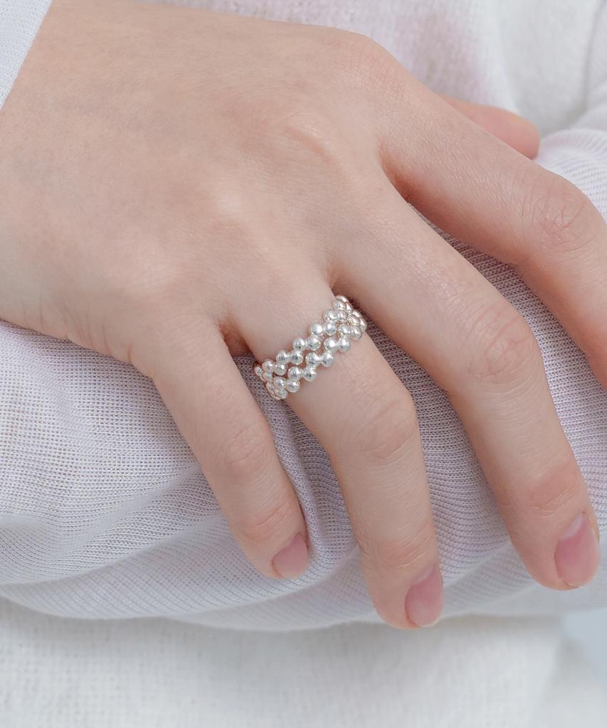 Touched Dew Drop Ring 07