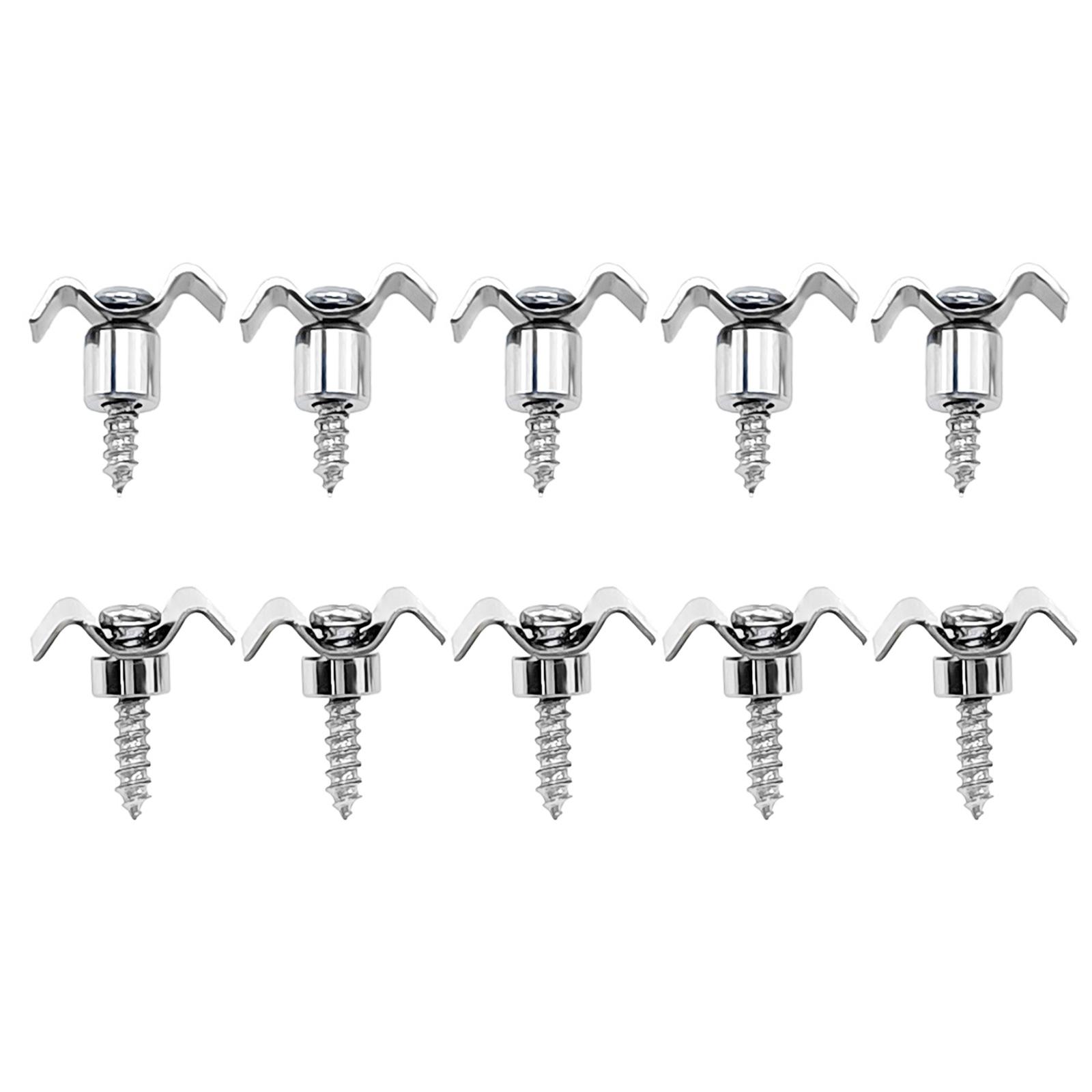 

10lots Durability Metal String Guides Good Quality Chrome String Trees Electric Guitars Part серебряный