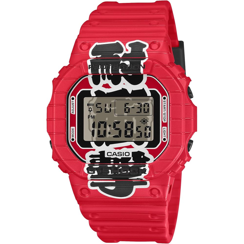 [Casio] G-Shock Watch [Domestic Genuine Product] Made in Japan  Red Lantern  Design Environmentally Friendly Materials DW-5600AKA-4JR Men s Red