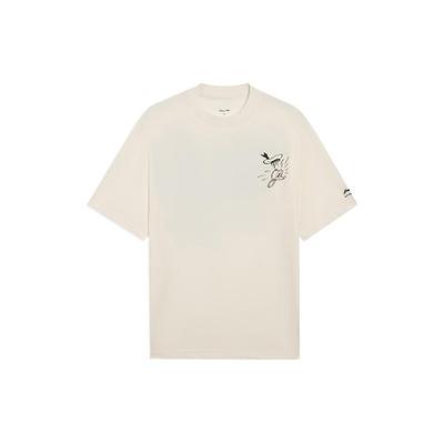 X Disney Mickey Series SS22 Casual Sports Cartoon Animal Alphabet Crew Neck T-Shirt Men Tops Off-White AHSS253-1