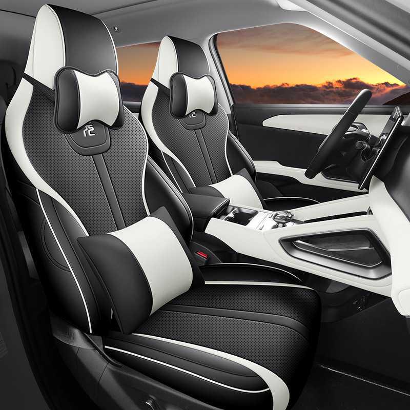 BYD Yuan UP Leather Car Seat Covers for Five-Seater - All-Season Cushions