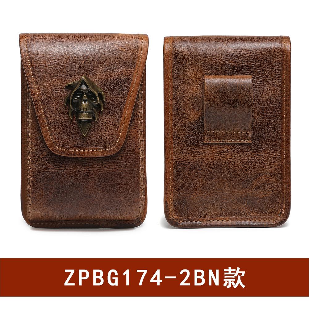 

Retro Niche First-Layer Cowhide Mobile Phone Bag Women S Mini Mini Bag Casual Leather Women S Bag Change Fanny Pack