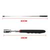 LED Telescopic Pickup Magnetic Iron Rod Strong Magnetic Metal Screw Suction Rod For Household Automotive Repair Inspection Tool