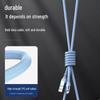 120W Fast Charging Type-C Silicone Cable for Huawei Honor 10A