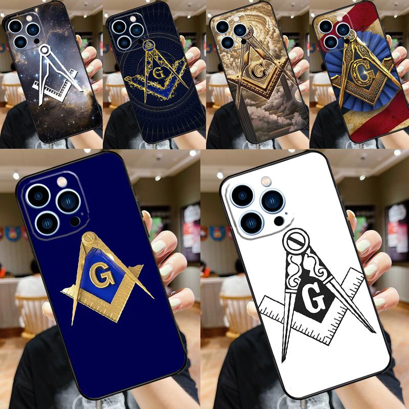 Freemasonry Logo Symbol Case For Oppo A78 A18 A38 A74 A94 A54 A58 A98 A80 A60 A40 A96 A76 A16 A15 A17 A57 A5 A6 Pro