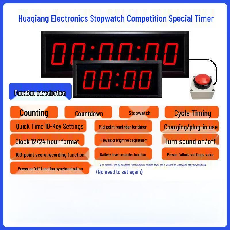 Double-sided HD Competition Timer