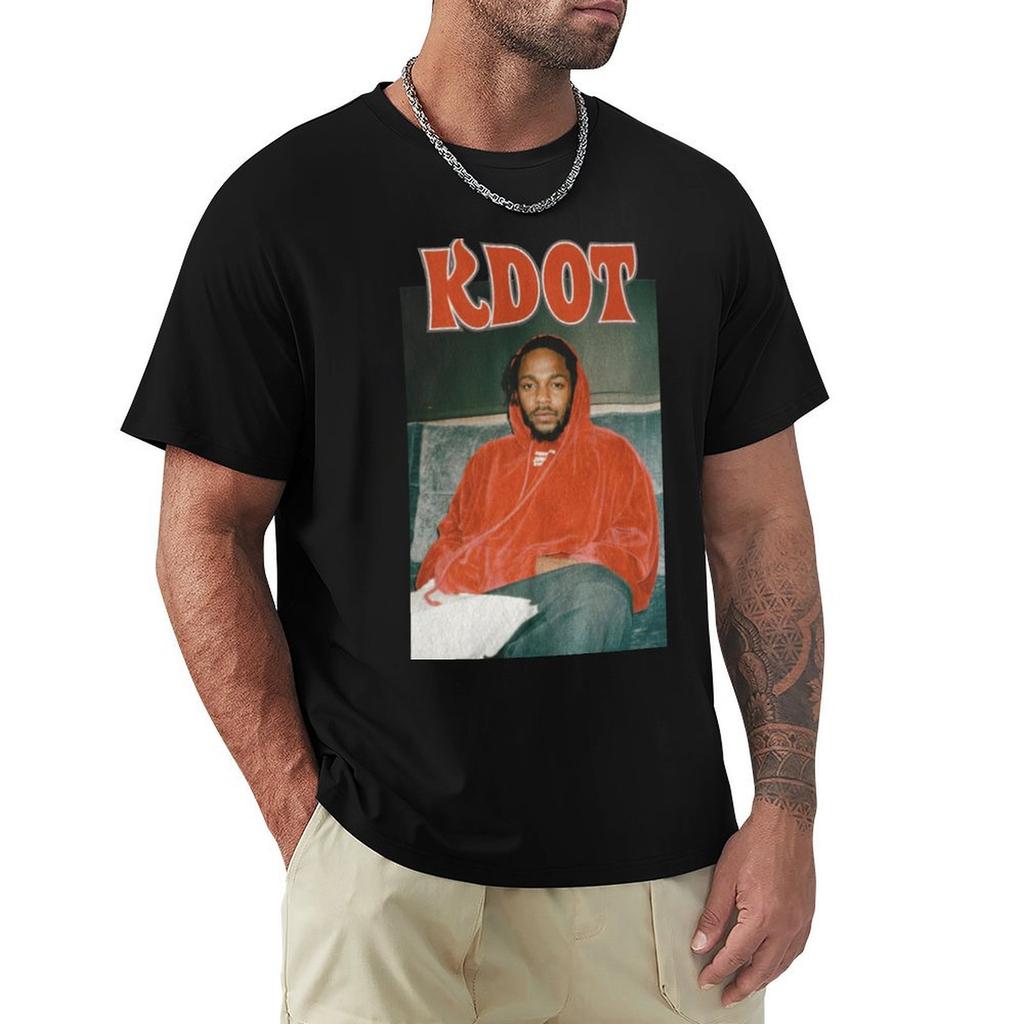 Kendrick Lamar Vintage TShirt Basic Crew Neck Short Sleeve Top